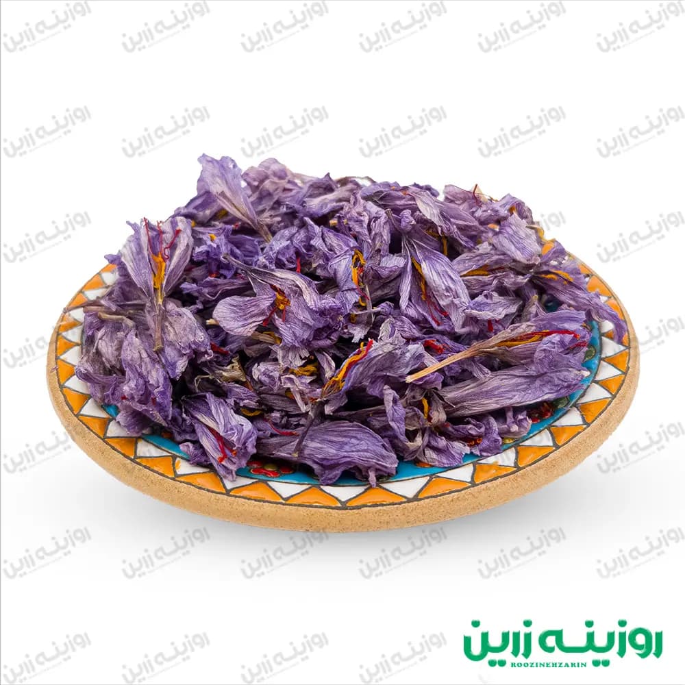 دمنوش گل زعفران خشک شده | منبع ویتامینها و آنتیاکسیدان