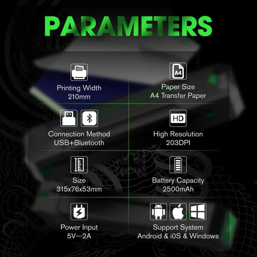 پرینتر استنسیل ای زد printer EZ — تصویر ۵