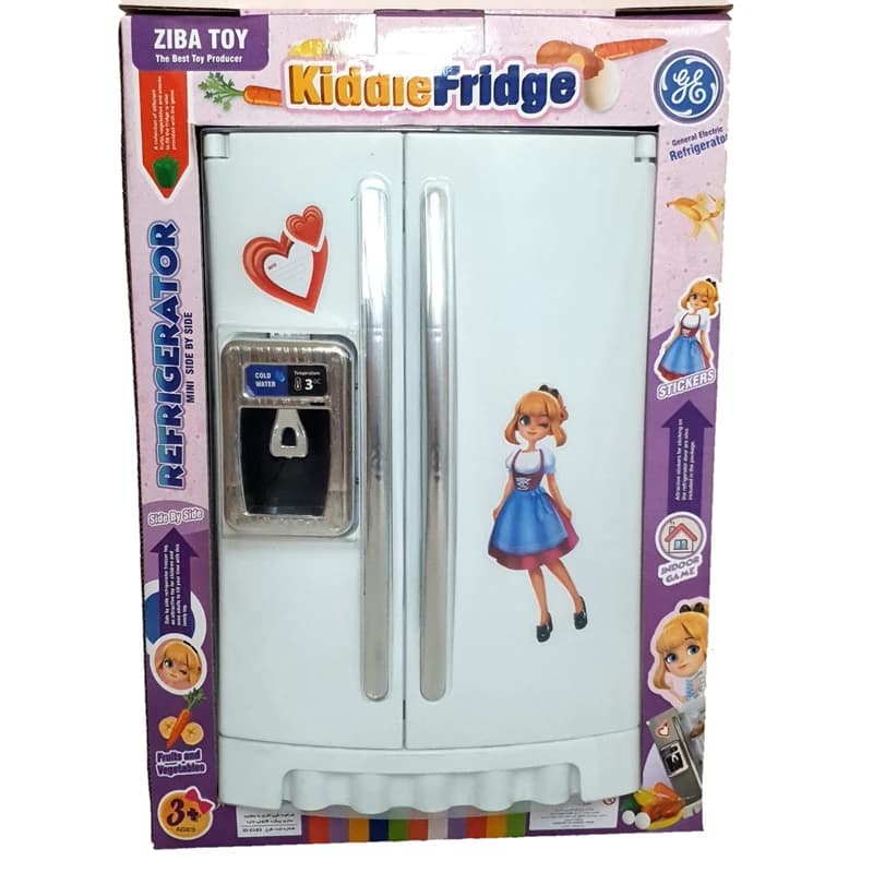 یخچال اسباببازی کودک Ziba Toy مدل Kiddie Fridge | لوازم آشپزخانه — تصویر ۴