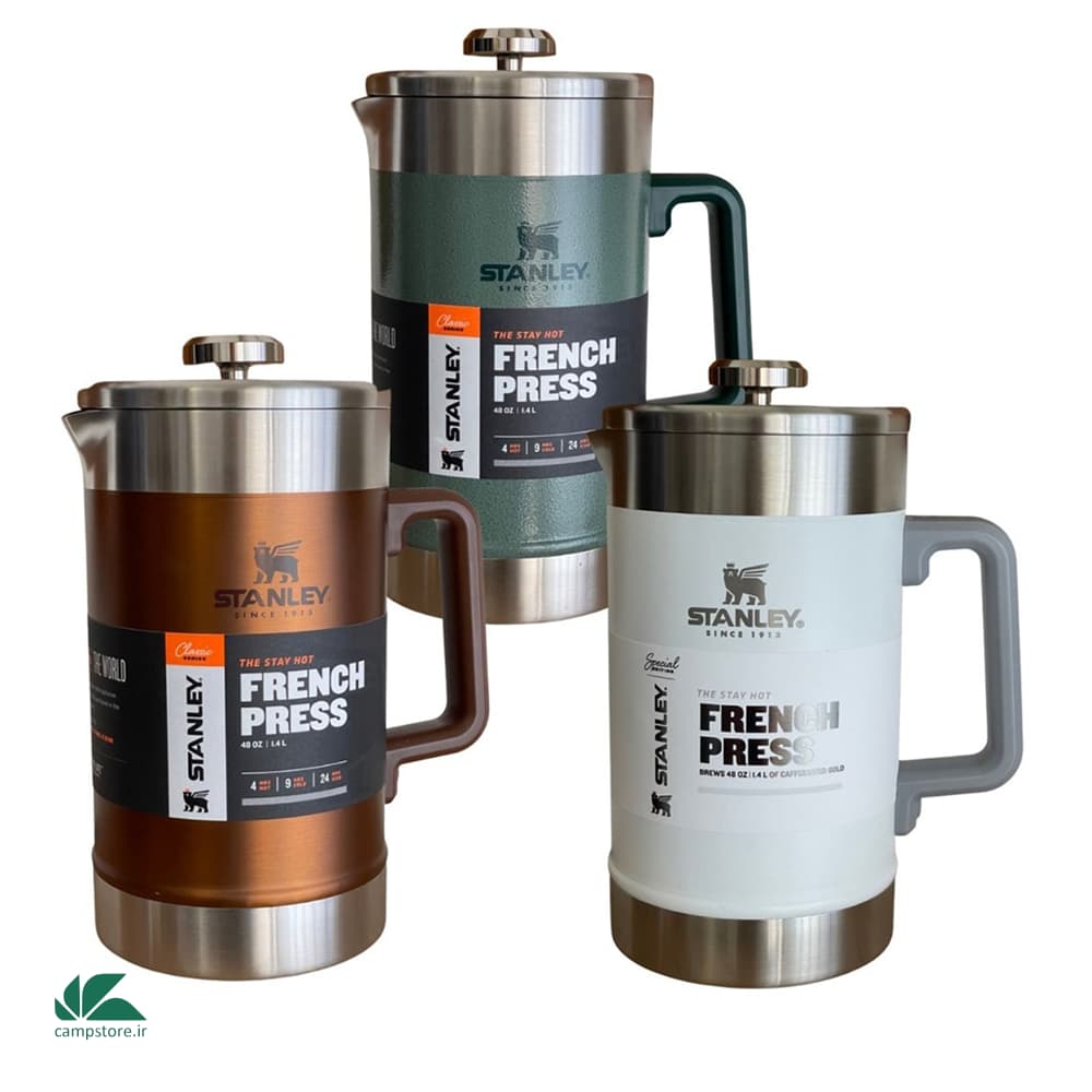 فرنچ پرس استنلی مدل STAY HOT FRENCH PRESS گنجایش 1.4 لیتر — تصویر ۷