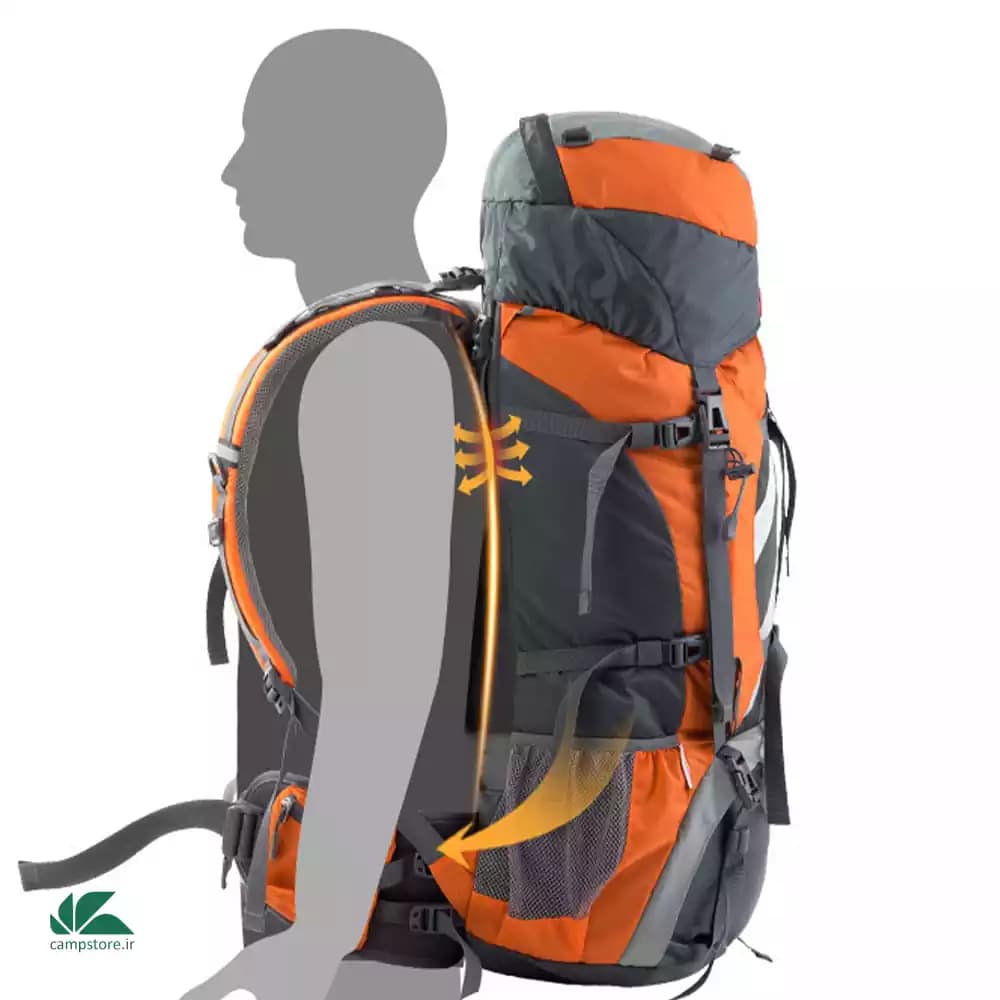 کوله پشتی 70 لیتری نیچرهایک مدل NH70B070-B 70 L Backpack — تصویر ۶