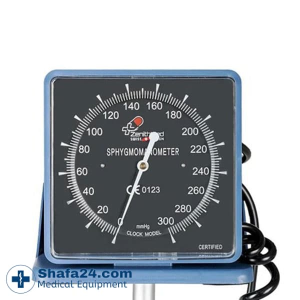 فشارسنج عقربه ای زنیت مد پایه دار با سبد مدل ZTH-7001 — تصویر ۵