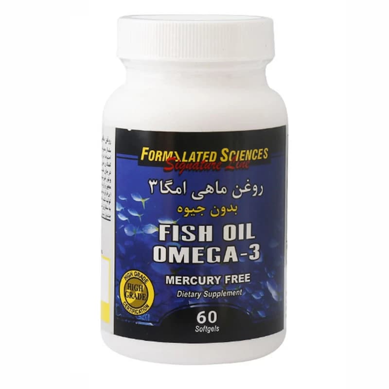 کپسول روغن ماهی امگا 3 فرمولیتد ساینسز — تصویر ۳