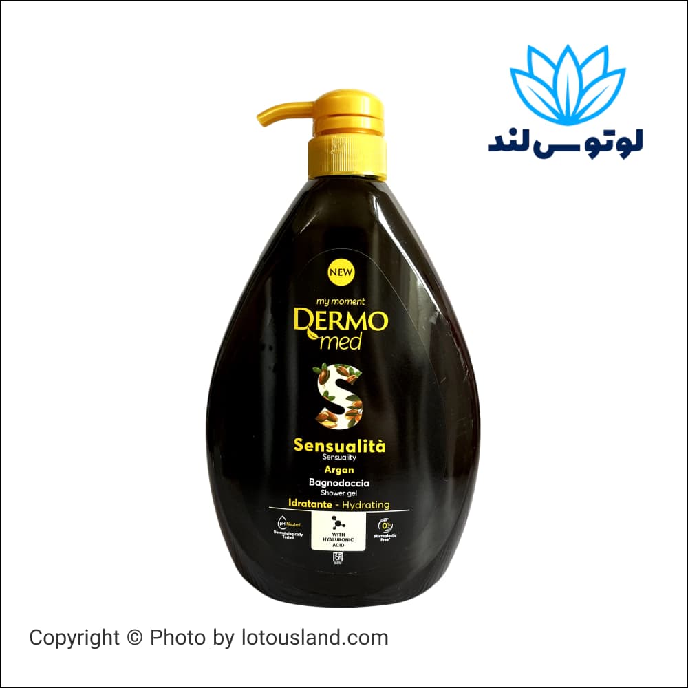 شامپو بدن درمومد آرگان 1 لیتری