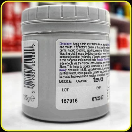 کرم سودوکرم ۱۲۵ گرم | Sudocrem Antiseptic Healing Cream — تصویر ۳