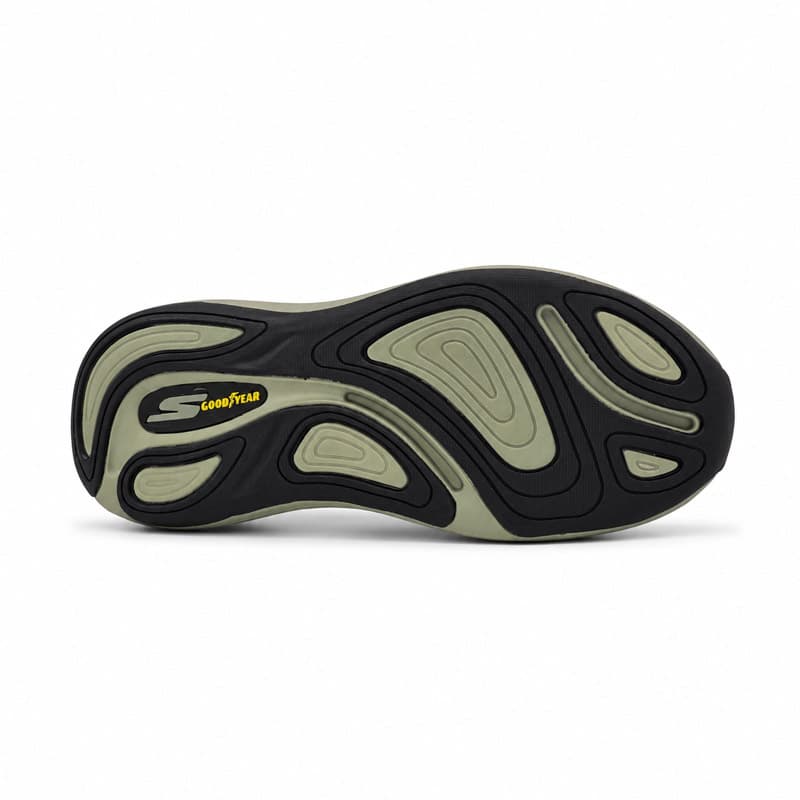 کفش و کتانی مردانه مدل اسکیچرز SKECHERS رنگ سفید سبز کد 42423 — تصویر ۳