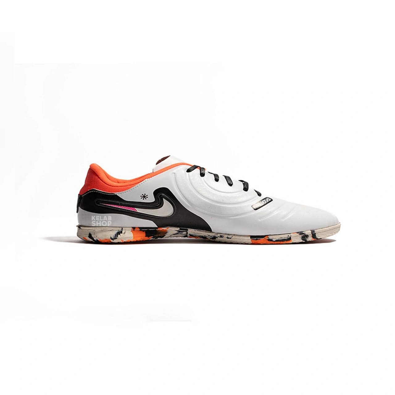 کفش فوتسال نایک تمپو لجند ۱۰ سفید قرمز Nike Tiempo — تصویر ۶