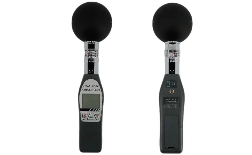 WBGTمتر و فشارسنج MIC-98887| تنشسنج گرمایی — تصویر ۲