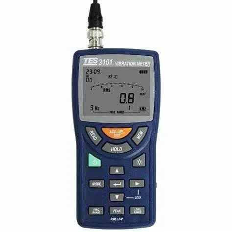 ارتعاش سنج دیتالاگر TES-3101 ساخت کمپانی TESتایوان — تصویر ۳