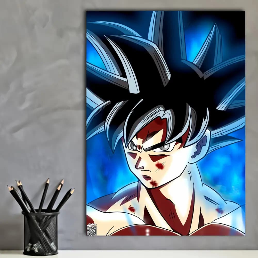 متال پوستر انیمه Goku کد A065 — تصویر ۲