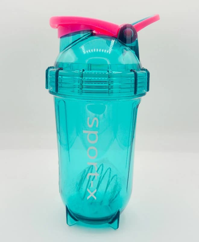 شیکر شفاف مدل Sport-X حجم 500 میلیلیتر درب پیچی و دستگیره دار — تصویر ۵