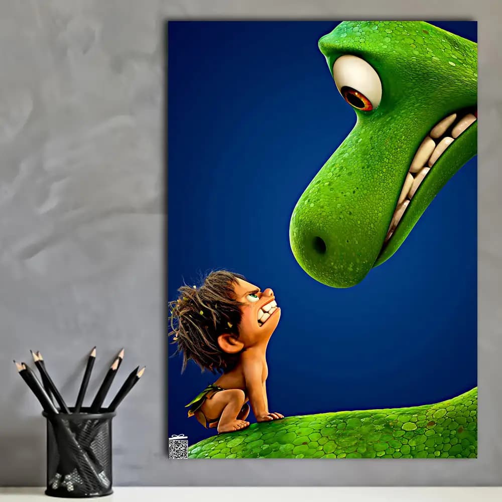 متال پوستر انیمیشن Good Dinosaur کد K013 — تصویر ۲