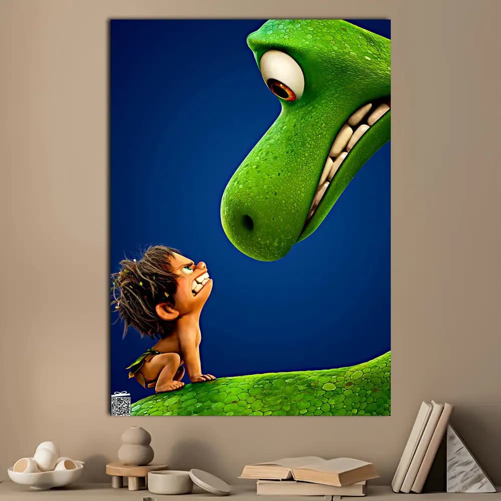 متال پوستر انیمیشن Good Dinosaur کد K013 — تصویر ۳