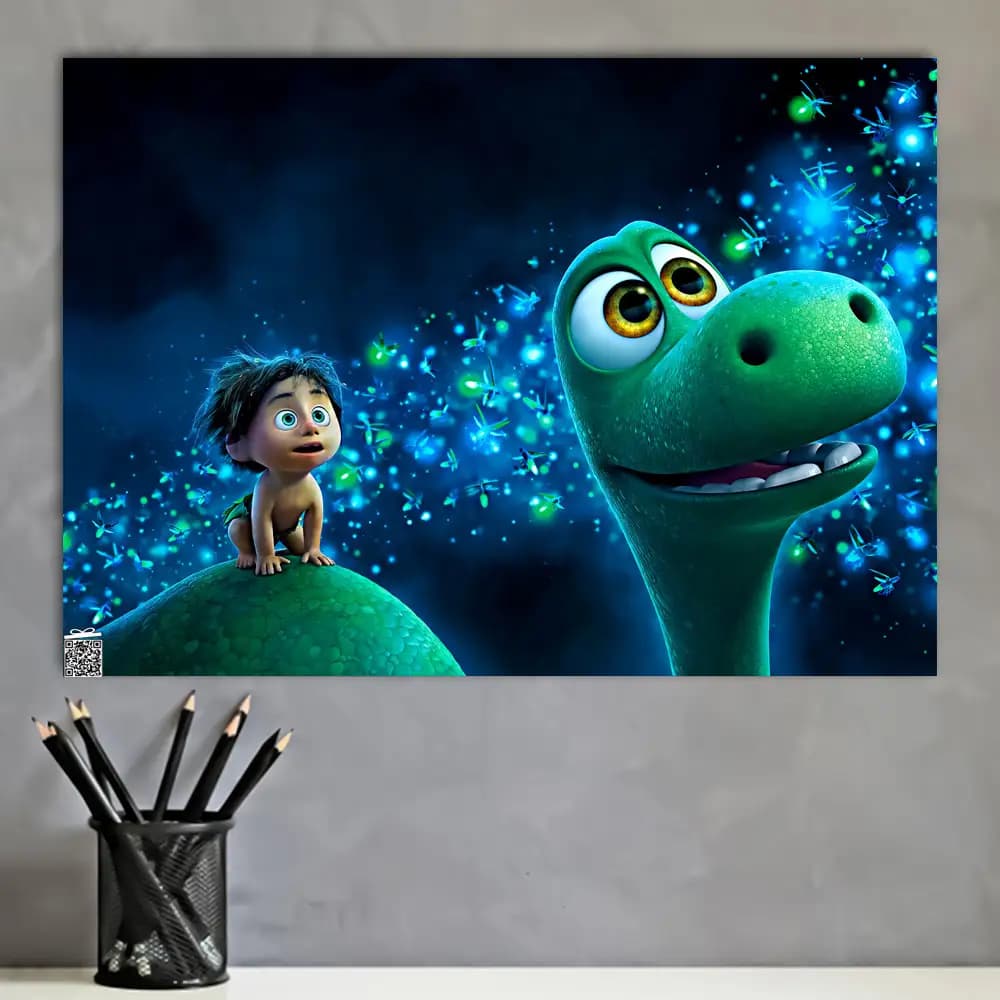 متال پوستر انیمیشن Good Dinosaur کد K004 — تصویر ۲