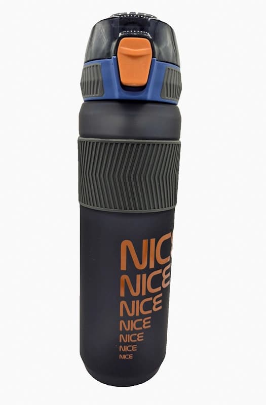قمقمه ورزشی ایون (EYUN) مدل NICE ظرفیت 1000 میلی لیتر | نیدار با دور سیلیکونی (درب قفلدار + دستگیره) — تصویر ۴