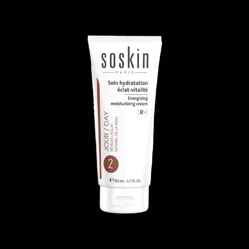 کرم مرطوب کننده انرژی زا ساسکین Soskin حاوی ویتامین سی C10