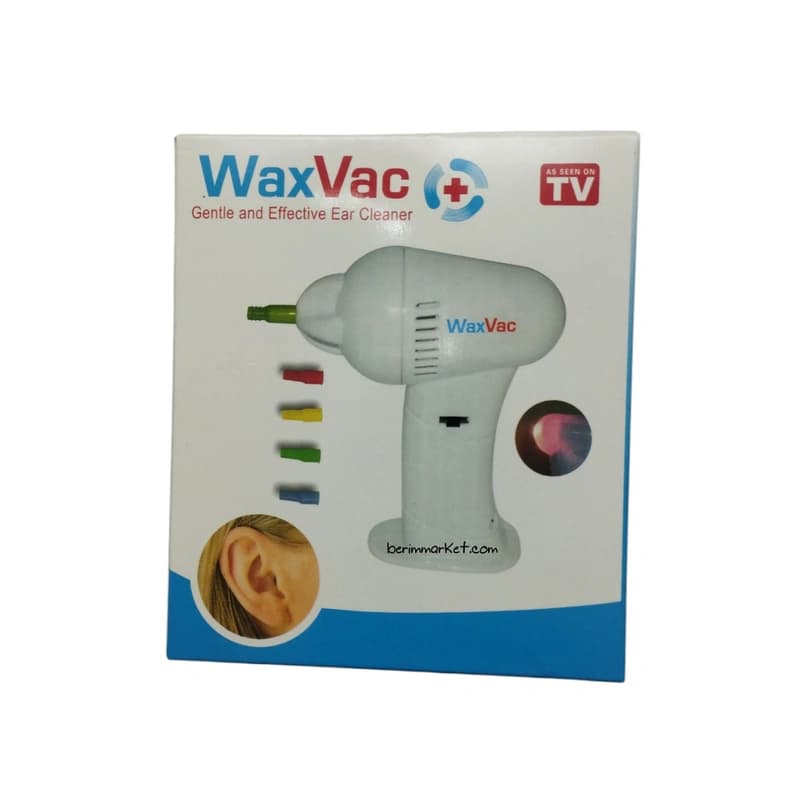 دستگاه گوش پاکن شارژِی مارک وکس وک(waxwac) — تصویر ۳