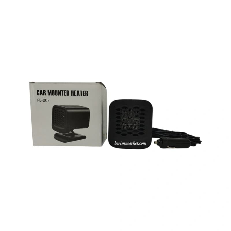 فن و بخاری فندکی مدل FL-003 دوکاره 12 ولت چرخش 360 درجه — تصویر ۶