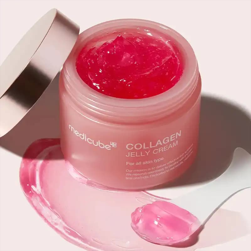 کرم ژله ای کلاژن مدی کیوب Medicube مدل Collagen Jelly آبرسان عمیق — تصویر ۴