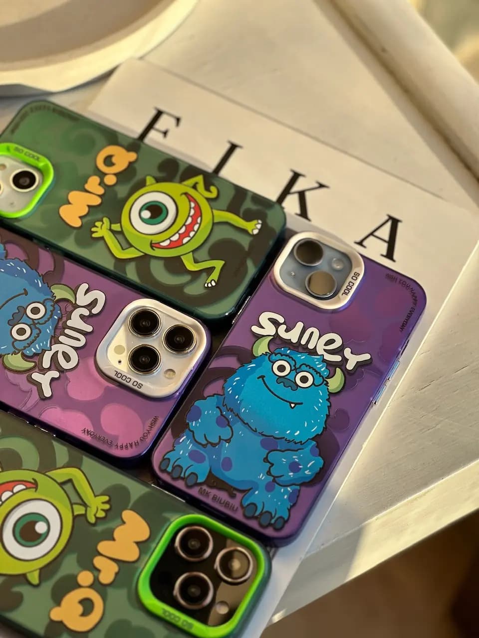 قاب Mike & Sully برند SoCool آیفون ، سامسونگ ، شیائومی — تصویر ۴