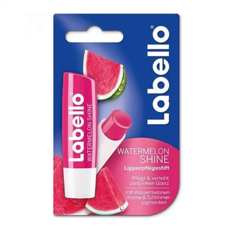 بالم لب لابلو مدل هندوانه Labello Watermelon Shine سری جدید اصل آلمان — تصویر ۴