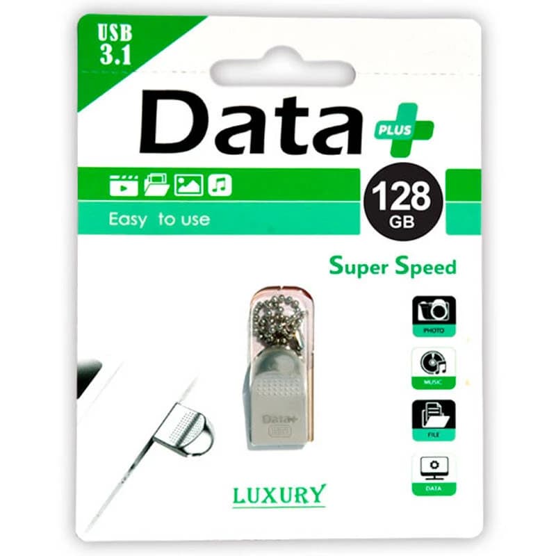 فلش دیتا پلاس مدل Luxury | فلش 128 گیگابایتی USB3.1 — تصویر ۲
