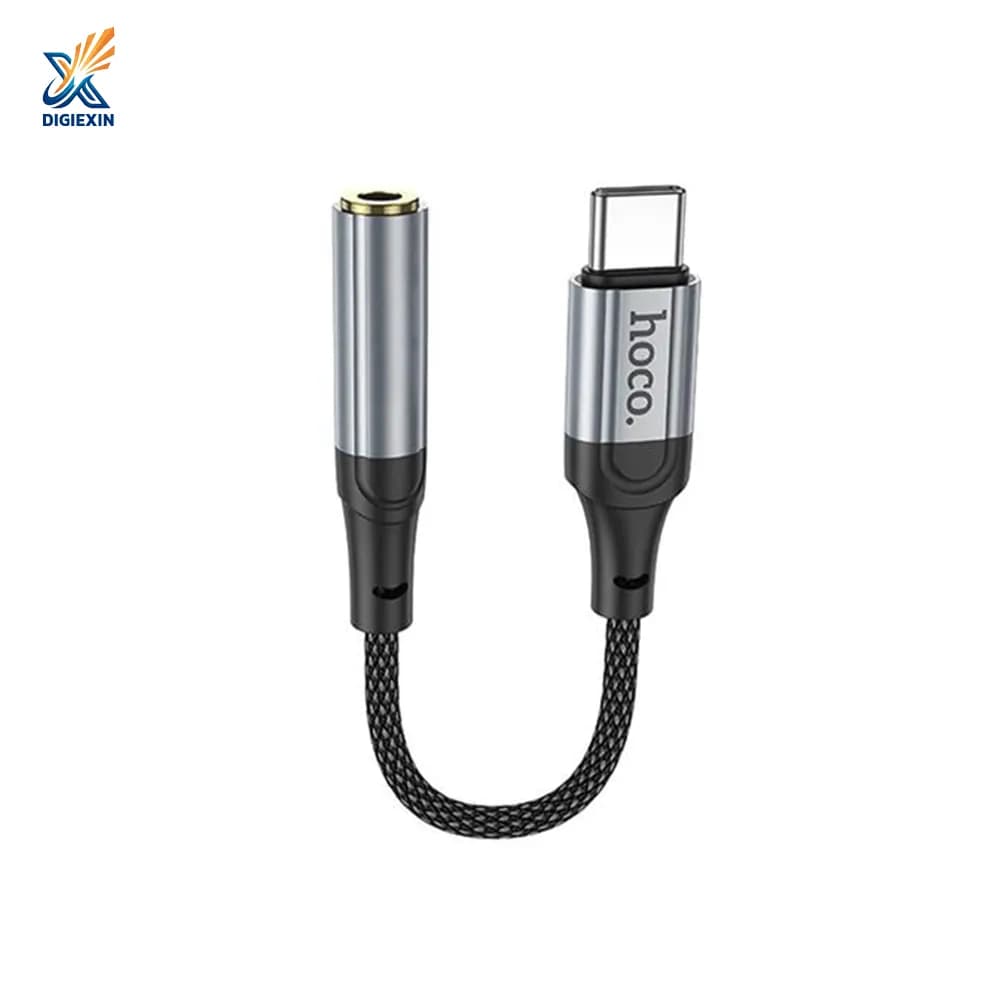 مبدل AUX و OTG به USB‑C هوکو مدل LS36