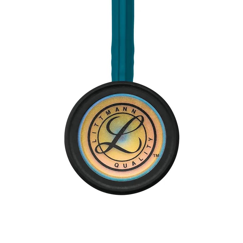 گوشی پزشکی لیتمن مدل کلاسیک 3 رنگ آبی کاربنی رنگین کمانی 5807 | Littmann Classic iii 5807 — تصویر ۴