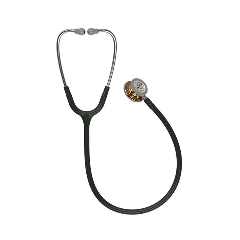 گوشی پزشکی لیتمن مدل کلاسیک 3 رنگ مشکی مسی پولیش 5646 | Littmann Classic iii 5646 — تصویر ۳