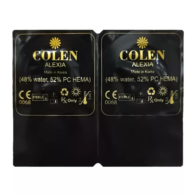 لنز چشم الکسیا مدل Colen شماره G6 رنگ خاکستری