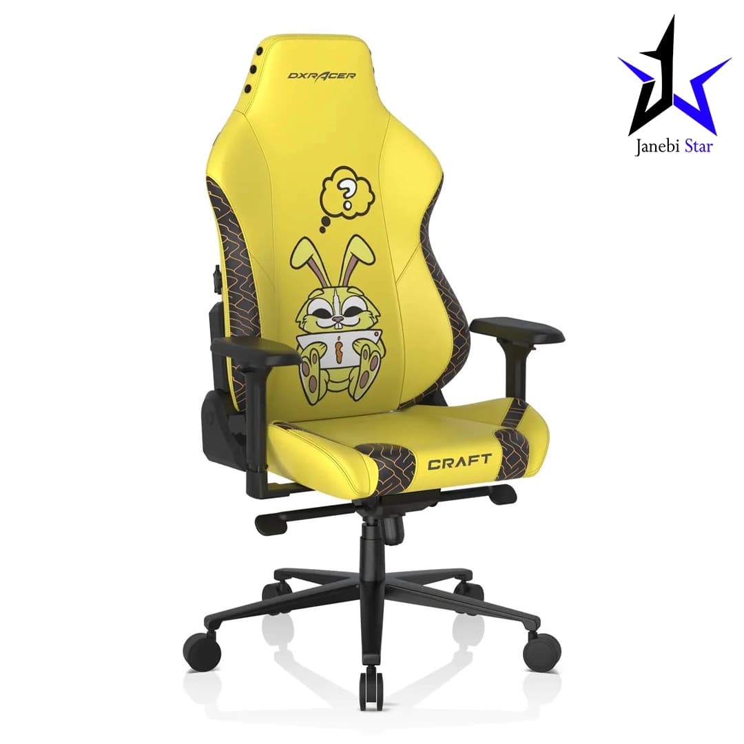 صندلی گیمینگ دی ایکس ریسر DXRacer Craft Series 2025 XL Dino Rabbit — تصویر ۵