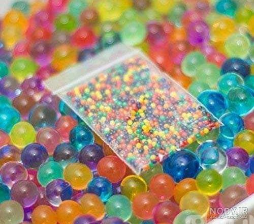 خاک ژله ای رنگی