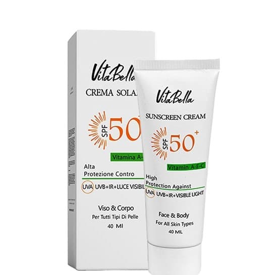 کرم ضد آفتاب فیوژن واتر بی رنگ ویتابلا spf 50|