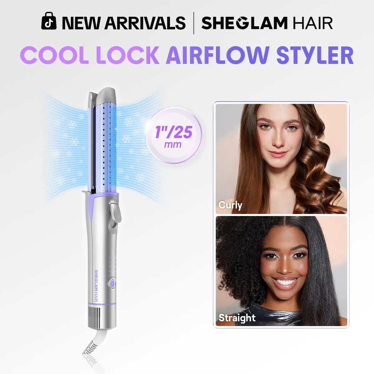 دستگاه حالتدهنده مو شیگلم مدل Cool Lock Airflow — تصویر ۲