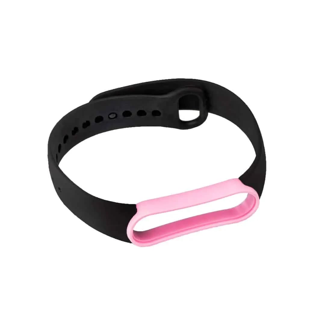 بند سیلیکونی یدک دستبند هوشمند شیائومی mi band مدل black — تصویر ۳