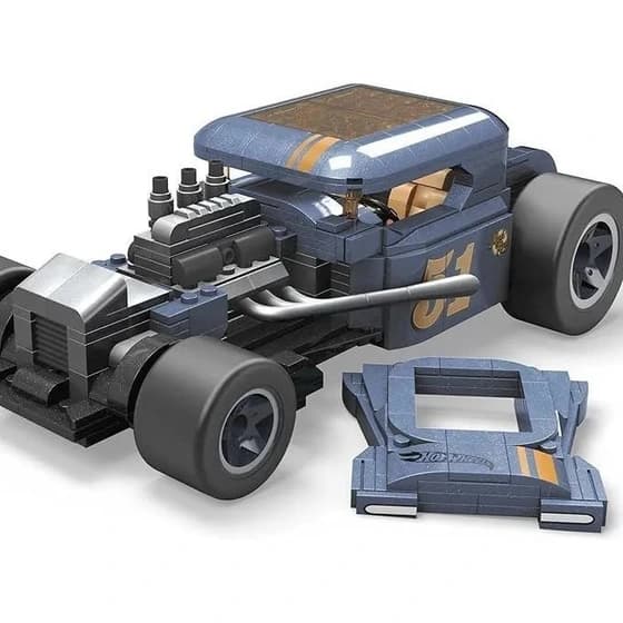 لگو تکنیک ماشین مسابقه ای هات ویلز مدل Hot Wheels Mega PURPLE PASSION با ۶۷۱ قطعه — تصویر ۴