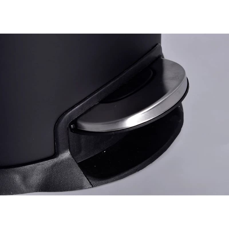 سطل زباله پدالی یونیک مدل UN-4220 ظرفیت ۱۲ لیتر مشکی — تصویر ۵