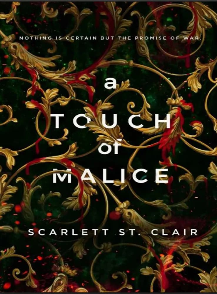 کتاب A Touch of Malice (لمسی از بدخواهی) نسخه انگلیسی PDF | اسکارلت سنت کلر