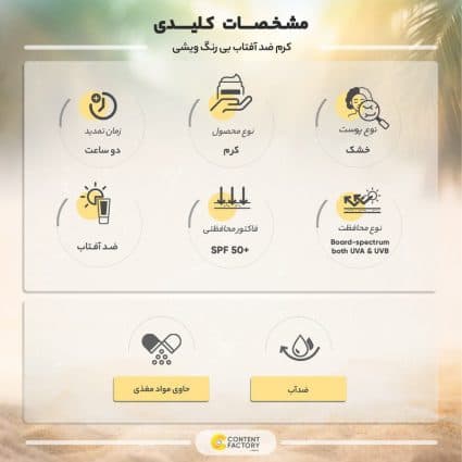 ضد آفتاب ویشی Capital Soleil مخصوص پوست خشک و حساس اورجینال — تصویر ۳