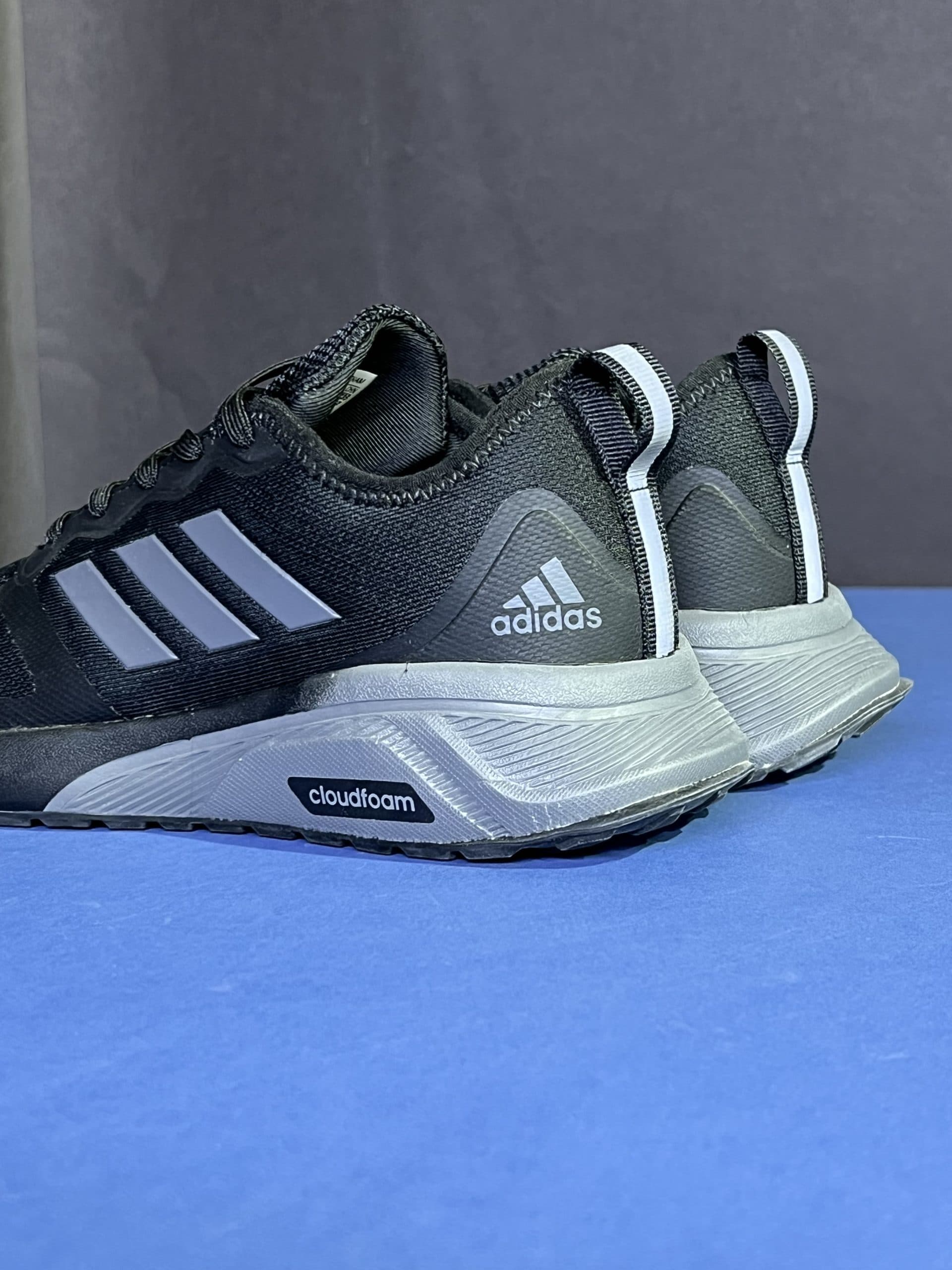 آدیداس کلود فوم مشکی طوسی ADIDAS CLOUD FOAM — تصویر ۳
