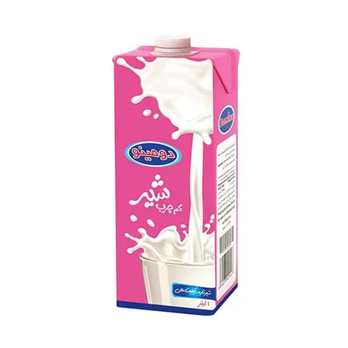 شیر دومینو کم چرب یک لیتری10ع(500/000ف)