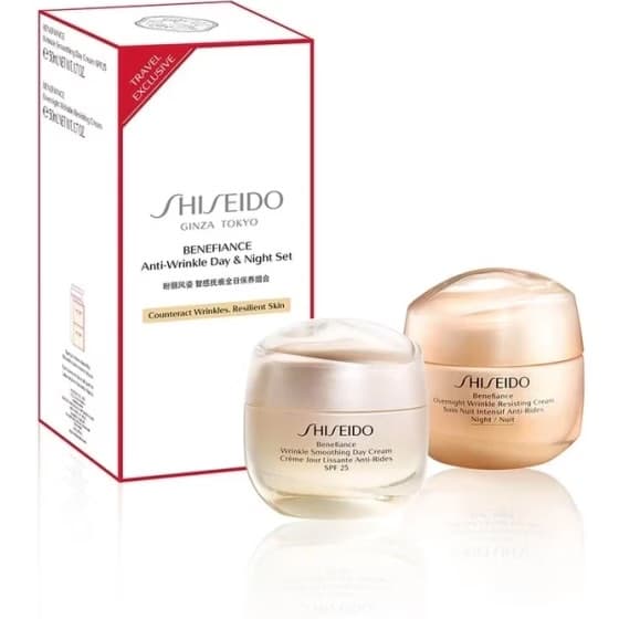 ست کرم دور چشم شیسیدو بنفیانس ٢ عددی (جوان کننده و ضد چروک)| Shiseido Benefiance Wrinkle Smoothing Eye Cream — تصویر ۴