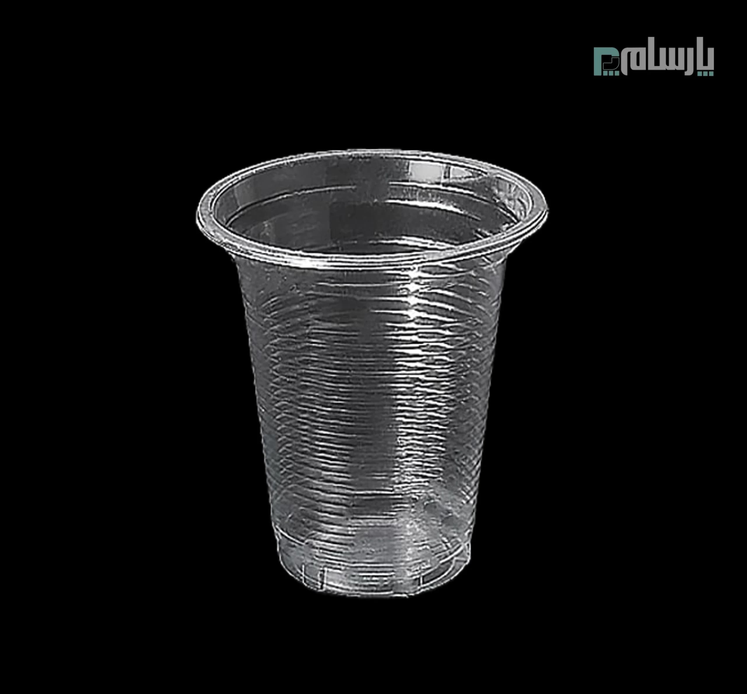 لیوان یکبار مصرف 200 سی سی PP شفاف