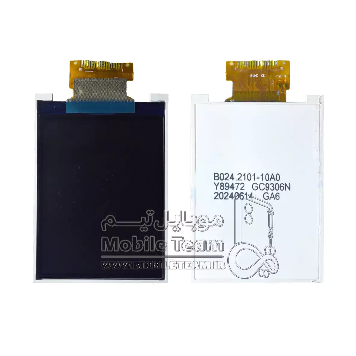 ال سی دی اصلی روکاری نوکیا LCD NOKIA N150-2023-N130-2023-TA-1582-TA-1576 ORG 100%