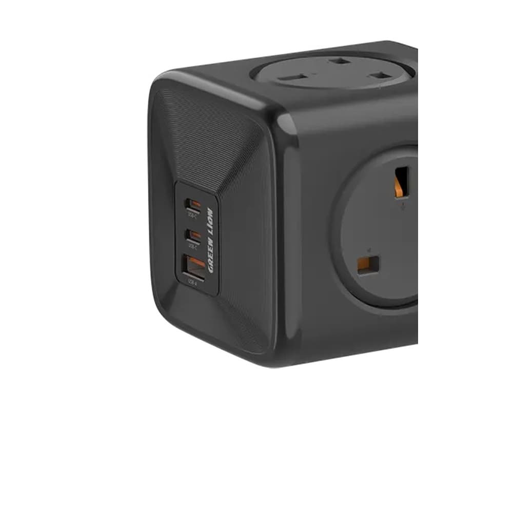 چندراهی برق مکعبی ۷ در ۱ گرین لاین مدل Compact 33W PPS — تصویر ۳
