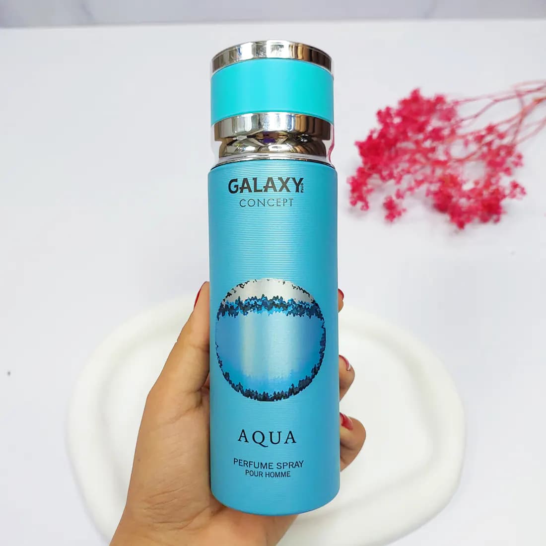 اسپری خوشبو کننده بدن مردانه گلکسی مدل AQUA حجم 200 میلی لیتر — تصویر ۲