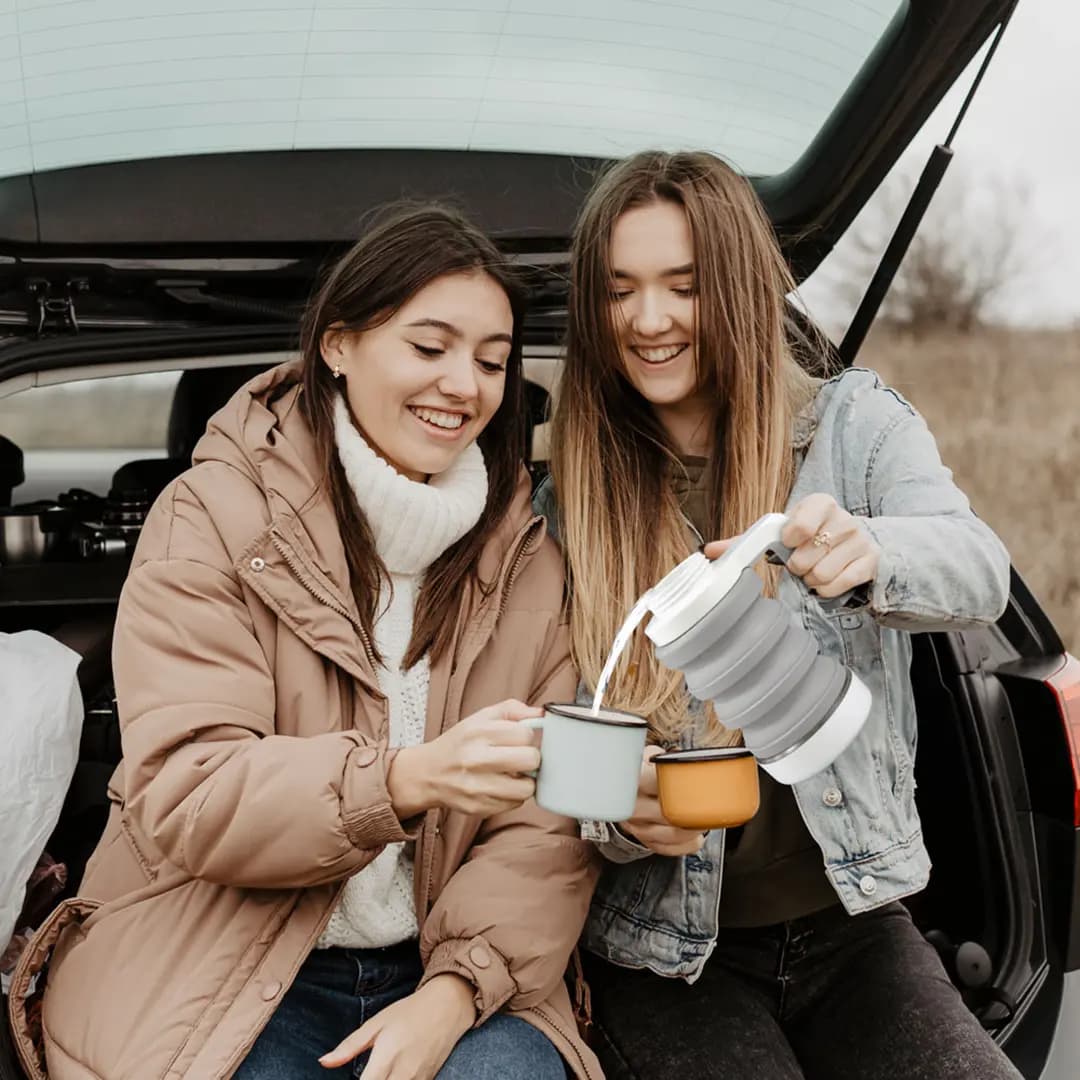 کتری برقی تاشو گرین لاین مدل Car Folding Electric Kettle — تصویر ۲