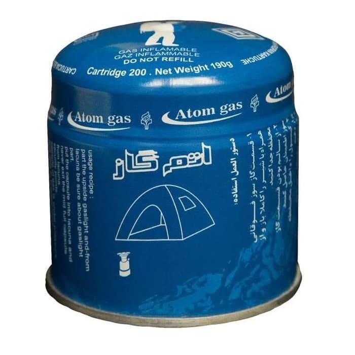 کپسول گاز 190 گرمی اتم گاز مدل AR1