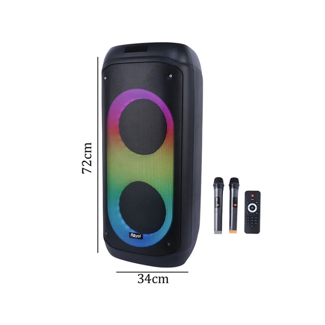 اسپیکر بلوتوثی قابل حمل رویال مدل RSP-830 — تصویر ۲