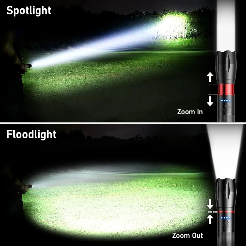 “چراغ قوه LED قابل شارژ بلوکار Blukar — تصویر ۶